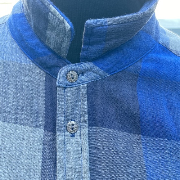 Plaid Distressed Shirt Dress Upcycled - Picture 13 of 17